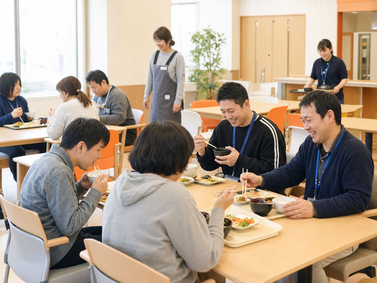 みんなの昼食